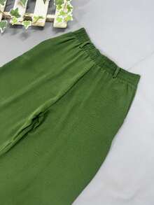 Women Pants - xanh quân đội - Xem 6