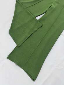 Women Pants - xanh quân đội - Xem 4