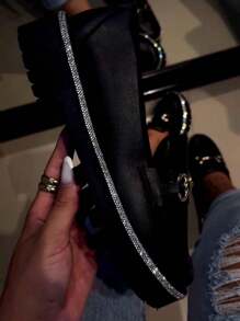 Women Casual Shoes - 黑色 - 查看 5