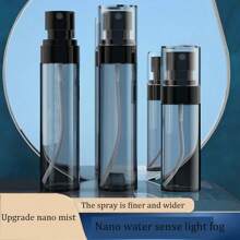 1入酒精消毒噴霧瓶,可攜式可補充瓶,適用於消毒劑或妝水