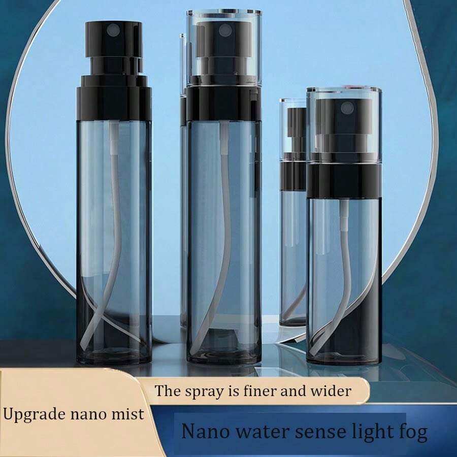 1入酒精消毒噴霧瓶,可攜式可補充瓶,適用於消毒劑或妝水