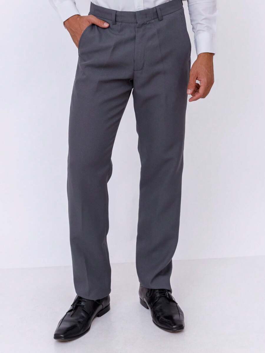 Men Pants - 灰色 - 查看 1