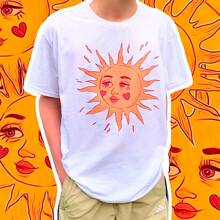 Women T-Shirts - 白色 - 查看 2