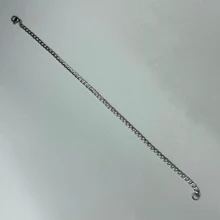 Men's String Bracelets - Silver - View 4