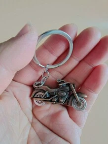 1 pièce Porte-clés décoratif de roue de moto unisexe, convient pour les sacs, les voitures et les porte-clés de la maison, accessoires automobiles quotidiens, breloques de sac, style gothique mignon Y2K