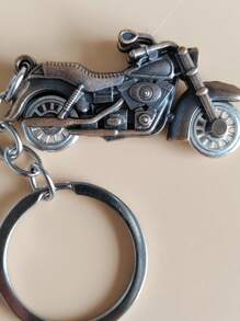 1 pièce Porte-clés décoratif de roue de moto unisexe, convient pour les sacs, les voitures et les porte-clés de la maison, accessoires automobiles quotidiens, breloques de sac, style gothique mignon Y2K
