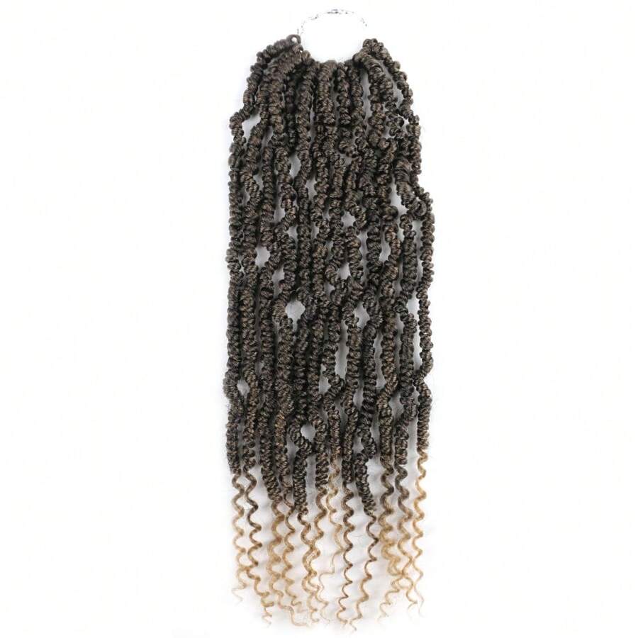 Bomb Twist Crochet Hair Synthetic Spring Twist Braiding Hair Pre Looped