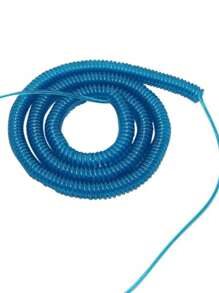 1pc 3/6/10/15/20m Parrot Leash Flying Training Rope For Parakeets, African Grey, Cockatiel, Lovebird, Bird Trainer Tool - Blue - View 5