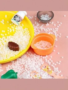 Mini casita, juego de cocina y utensilios de cocina de juguete para niños y niñas, con sistema de agua circulante - Rosa - Ver 4