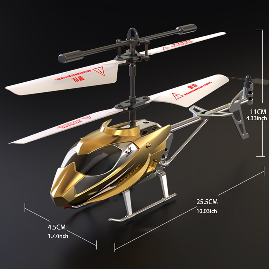 Children's Electric Toy 3.5 Ch Remote Control Simulation Helicopter ...