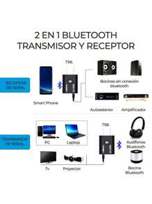 Mini Bluetooth Adapter Usb 5.0 Transmitter Receiver - 黑色 - 查看 3