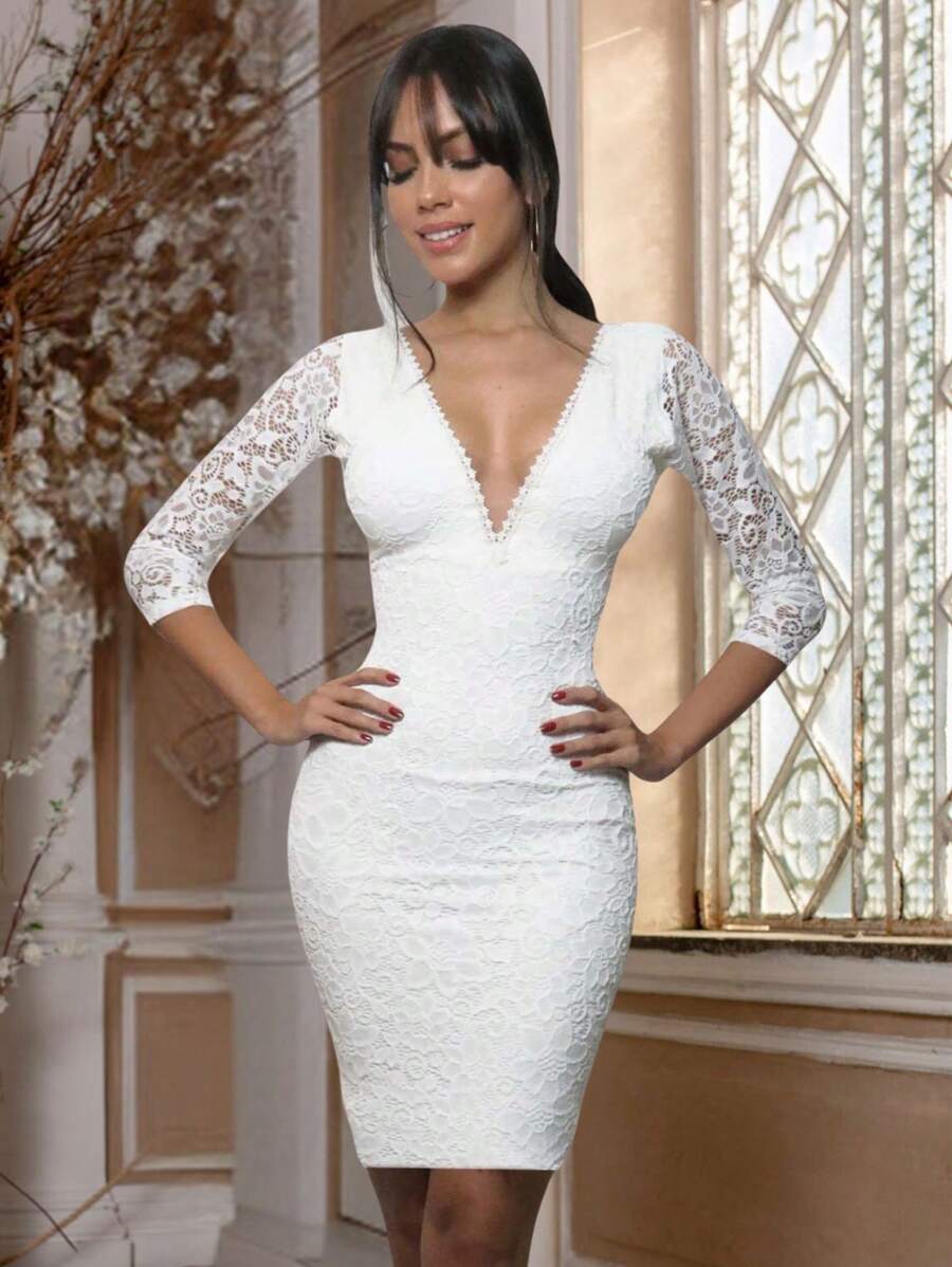 Wedding Dresses - 白色 - 查看 1