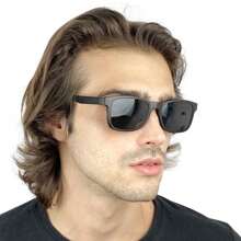 Men Eyeglasses - 黑色 - 查看 2