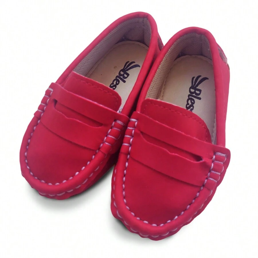 Miguelito Moda Infantil Kids Flats - Đỏ - Xem 1