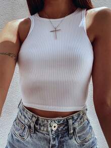 Women Tank Tops & Camis - trắng - Xem 2