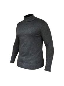 Men Sweaters - Dark Grey - View 1