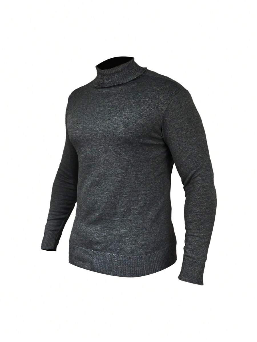 Men Sweaters - Dark Grey - View 1