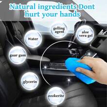 Car Cleaning Gel Auto Detailing Tools Car Interior Cleaner Putty Dust Cleaning Mud For Keyboard Air Vents Computer Laptop - Multicolor - View 1