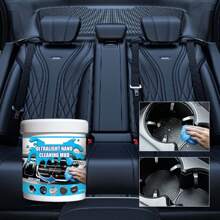 Car Cleaning Gel Auto Detailing Tools Car Interior Cleaner Putty Dust Cleaning Mud For Keyboard Air Vents Computer Laptop - Multicolor - View 3