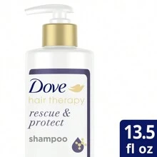 Dove Hair Therapy Rescue & Protect Sulfate-Free Shampoo 13.5 Fl Oz - RESCUE & PROTECT - View 1