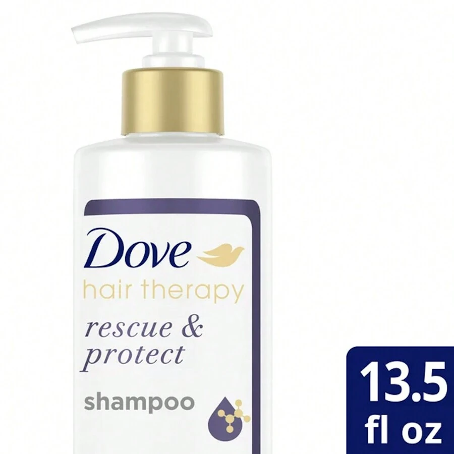 Dove Hair Therapy Rescue & Protect Sulfate-Free Shampoo 13.5 Fl Oz - RESCUE & PROTECT - View 1