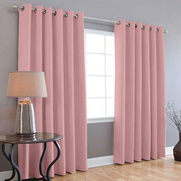 Cortinas Blackout 275cm Ancho X 215cm De Largo En 2 Paneles, 100% Microfibra Poliéster