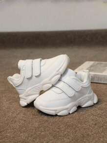1 Pair Infant Baby White Spring Sports Running Casual Shoes