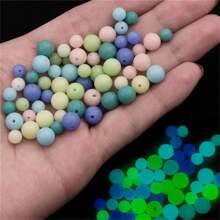 1 Gói Của ngẫu nhiên Phối màu 100 Miếng 6-8mm Nhiều màu Sáng Ngôi sao Hạt thủy tinh , Bắt chước Gốm sứ Thủ công Hạt , DIY Vòng tay Dây chuyền Phụ kiện - Nhiều màu - Xem 3