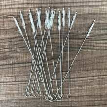 Straw Brush Set For Bottle, Water Bottle & Drinking Straws, Stainless Steel,Kitchen,Kitchen Items,Cleaning,Cleaning Brush,Kitchen,Bathroom,Home,Household Supplies - Silver - View 3