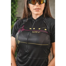 Women Cycling Jersey - Neon - View 5