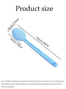 塗抹器,背部按摩浴刷,超長柄,方便自行塗抹乳液,非常適合身體護理 - 彩色 - 查看 3