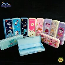 CARTUCHERA CON CONTRASEÑA, Caja De Papelería De Doble Capa Multifuncional Para Estudiantes De Primaria, secundaria o universidad, estuché de lápices de doble capa