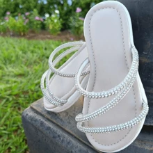 Kids Fashion Slippers - 銀色 - 查看 2