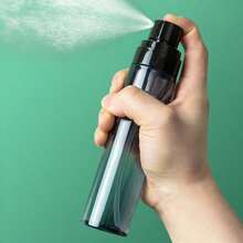 1入酒精消毒噴霧瓶,可攜式可補充瓶,適用於消毒劑或妝水