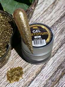 1 Piece GEL PLATINUM VIP Fantasy Nails - الذهبي - مشاهدة 3