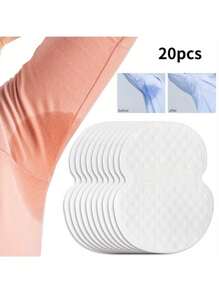 10/20/50pcs Sweat Block Underarm Sweat Pads - Disposable Antiperspirant Pads For Men And Women - Stay Dry And Confident All Day Body Care For Travel, Sport, Outdoor, Summer, Stickers, Back To School Supplies