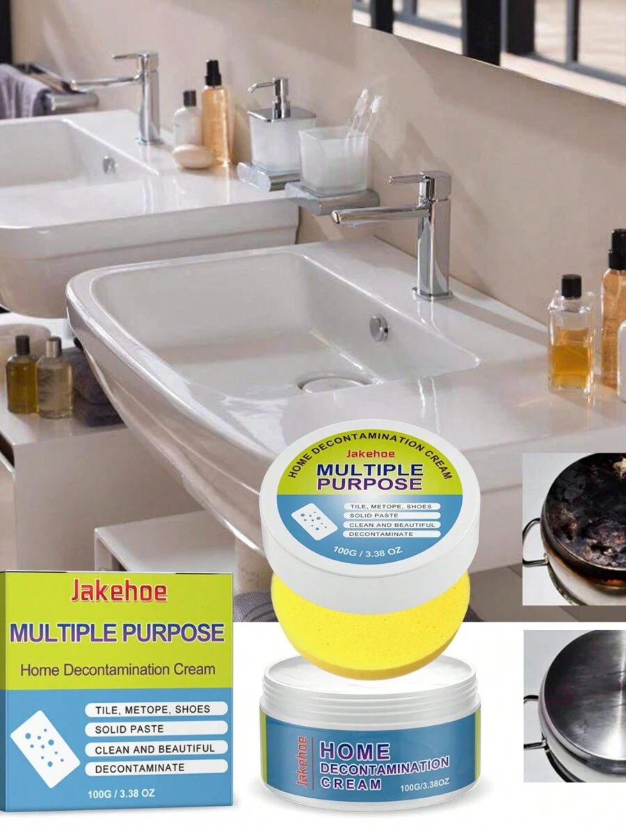 Jakehoe Multifunctional Cleaning Paste For Kitchen Countertop, Range ...