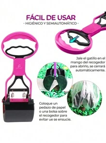 Recogedor Pala De Heces Excremento De Perros Y Mascotas - Multicolor - Ver 4