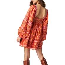 Free People Endless Afternoon Mini Dress In Orange - Orange - View 3