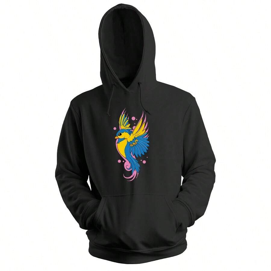 Men Hoodies - màu đen - Xem 1