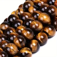 6/8/10mm Natural Crystal Beads Stone Round Energy Healing Loose Beads  For Jewelry Making Bracelet Anklet Necklace - Natural Stone Beads - View 25