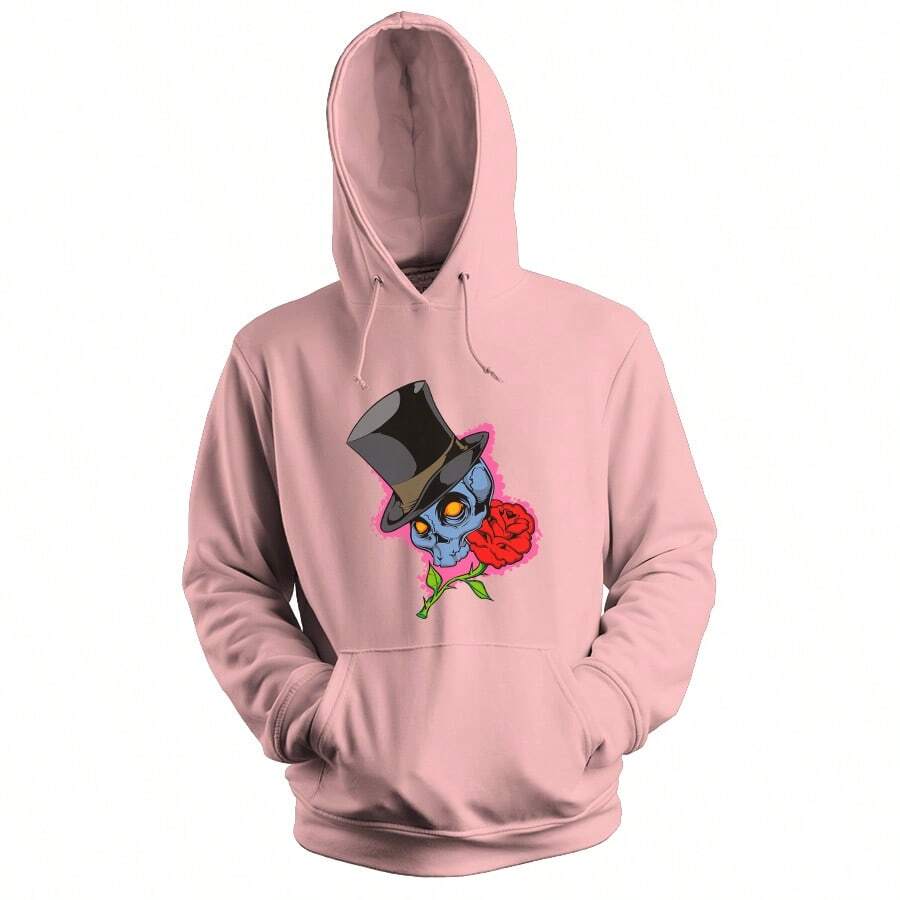 Men Hoodies - Màu Hồng baby - Xem 1
