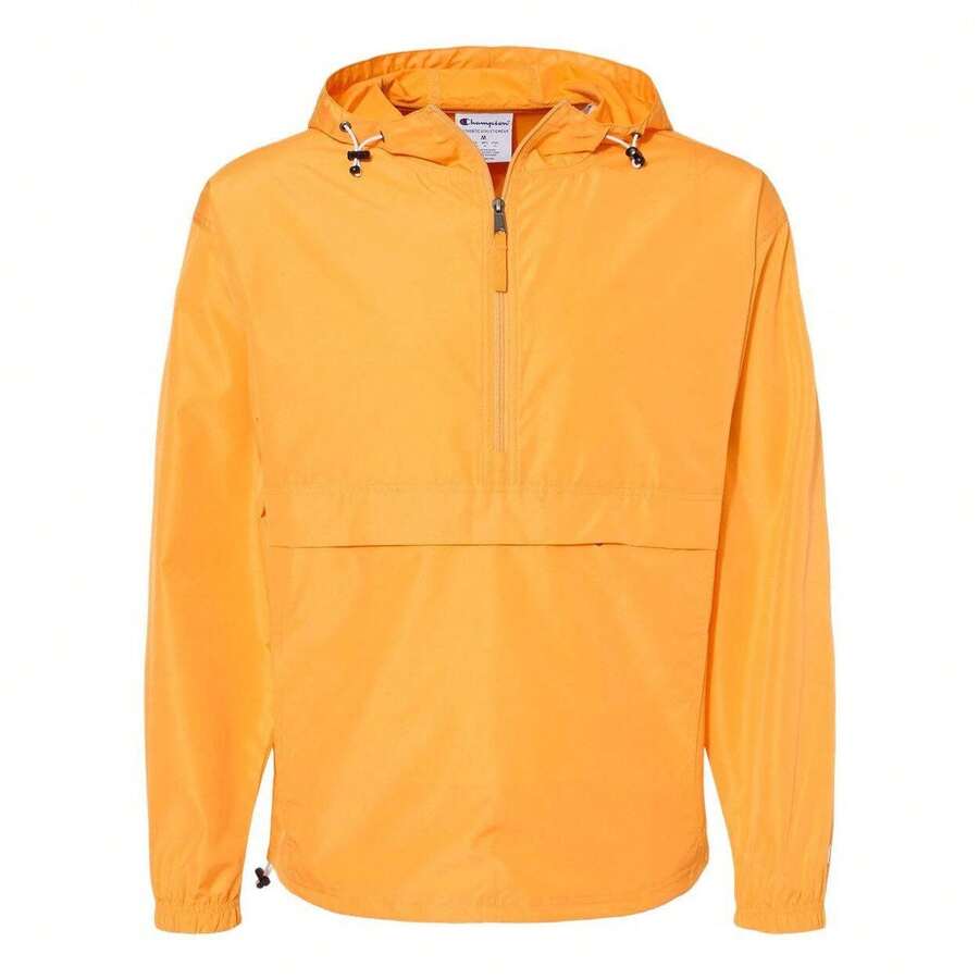 Champion Packable Quarter-Zip Jacket - Gold - View 1