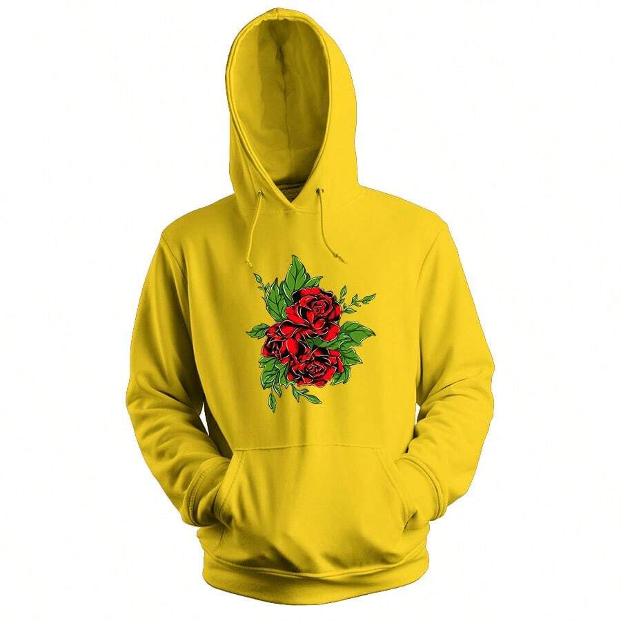 Men Hoodies - Màu vàng - Xem 1