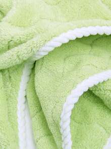 4 st. S Mönster Handduk Set Med 2 Handdukar Och 2 Bad Handdukar , 35*75cm + 70*140cm , Enkel Och Vacker , Bekvämt , Mjukt Och Hudvänlig , Lämplig För Hem Eller Badrum Bruk , Idealisk För Alla säsonger - Grön - Visa 6