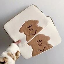 1PC INS Tablet Laptop Case Inner Case Fat Sheep Cute Pattern Anti Wear And Shock Absorption Back To School - Beige - View 2