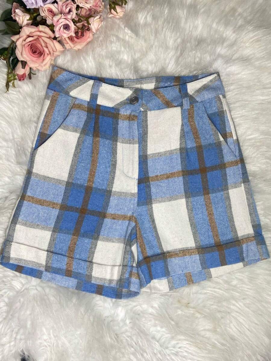 Women Shorts - Màu xanh nhạt - Xem 1