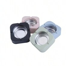 1pc Random Creative Cast Iron Ashtray, Simple & Fashionable, Home Use - Multicolor - View 5