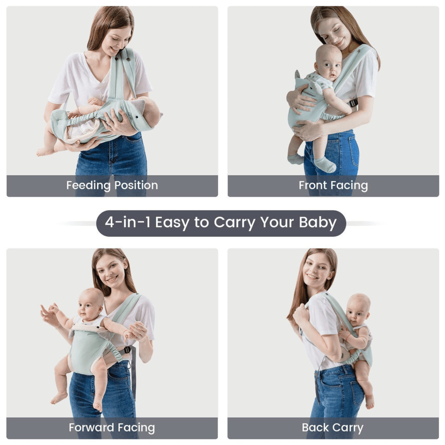 1pc Infant Front And Back Carrier With Waist Stool, MultiFunctional