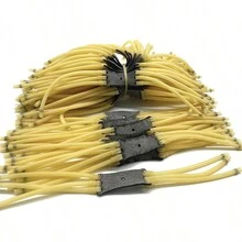 1入耐用橡膠天然乳膠筒,適用於彈弓狩獵和彈弓練習 - 香檳色 - 查看 6